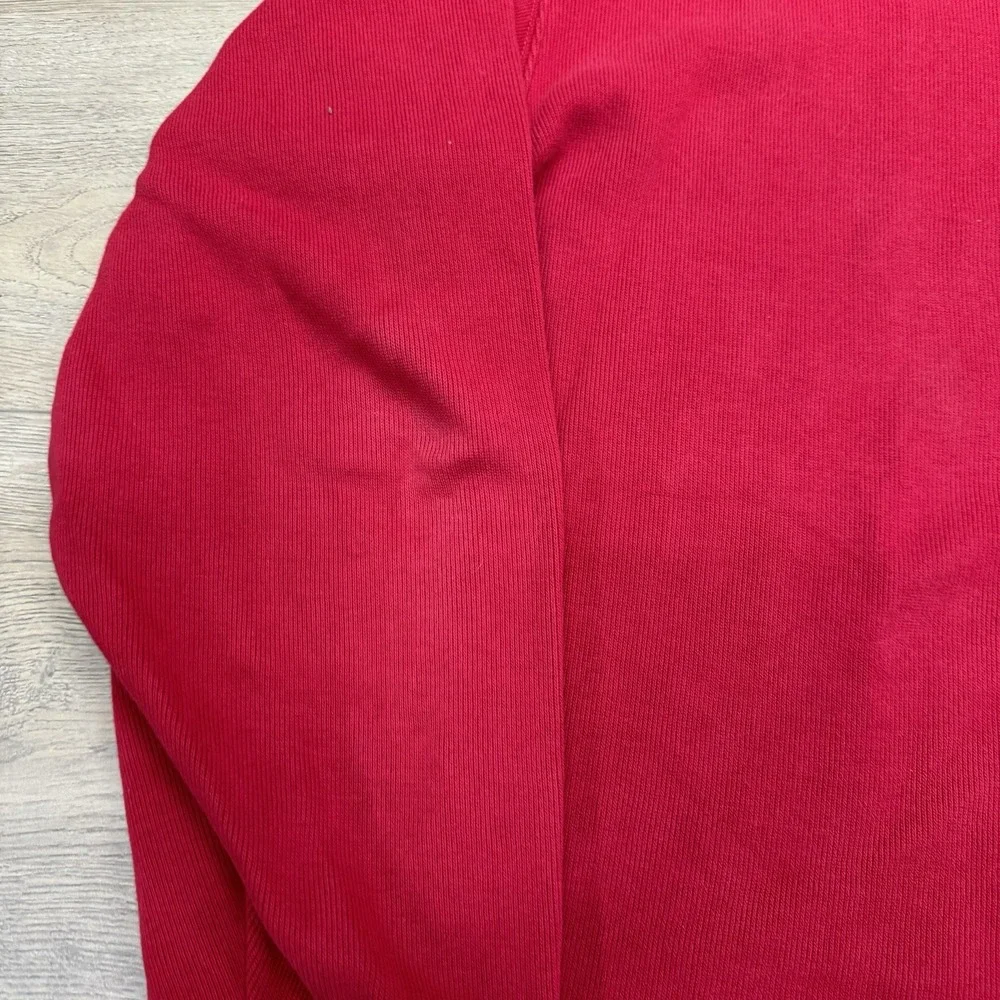 Polo‎ Ralph Lauren Red 1/4 Zip Pullover Men Sz XLT Preppy Matcha Elevated